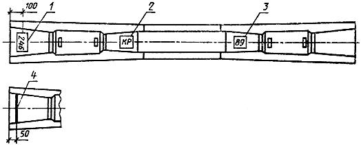 ГОСТ 10629-88 Шпалы железобетонные, предварительно напряженные для железных дорог колеи 1520 мм. Технические условия