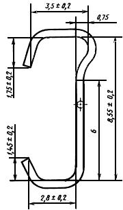 ГОСТ 11031-76 Бегунки металлические для колец прядильных и крутильных машин. Технические условия (с Изменениями N 1-4)