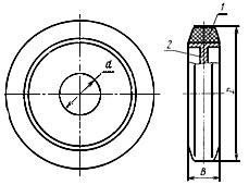 ГОСТ 11112-70 Колеса с массивными резиновыми шинами безрельсового транспорта. Типы. Основные параметры и размеры (с Изменениями N 1, 2)