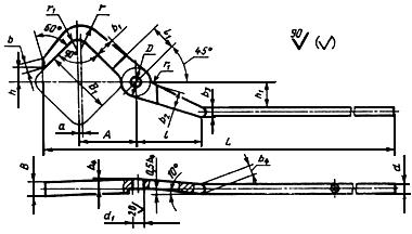 ГОСТ 11388-75 Инструмент кузнечный для ручных и молотовых работ. Клещи поперечные с квадратными губками. Конструкция и размеры (с Изменением N 1)