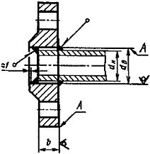 ГОСТ 12820-80 Фланцы стальные плоские приварные на Р(у) от 0,1 до 2,5 МПа (от 1 до 25 кгс/кв. см). Конструкция и размеры (с Изменениями N 1, 2, 3, 4)