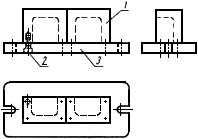ГОСТ 12952-67 Угольники с ребрами для станочных приспособлений. Конструкция (с Изменениями N 1, 2)