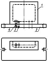 ГОСТ 12954-67 Четырехгранники для станочных приспособлений. Конструкция (с Изменениями N 1, 2)
