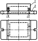 ГОСТ 12956-67 Ребра левые для станочных приспособлений. Конструкция (с Изменениями N 1, 2)