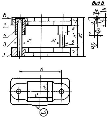 ГОСТ 13126-83 (СТ СЭВ 3324-81) Штампы для листовой штамповки. Блоки штампов с осевым расположением направляющих узлов скольжения. Конструкция и размеры