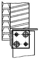 ГОСТ 13444-68 Установы высотные торцовые для станочных приспособлений. Конструкция и размеры (с Изменением N 1)