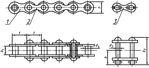 ГОСТ 13568-97 (ИСО 606-94) Цепи приводные роликовые и втулочные. Общие технические условия
