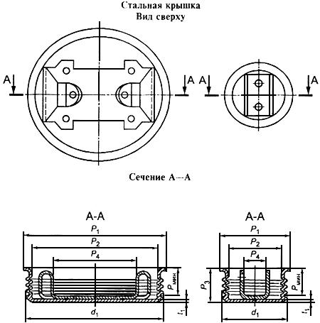 ГОСТ 13950-91 Бочки стальные сварные и закатные с гофрами на корпусе. Технические условия (с Изменениями N 1, 2)