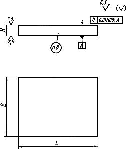 ГОСТ 16379-70 Заготовки деталей пакетов калибровочных штампов. Конструкция и размеры (с Изменениями N 1, 2)