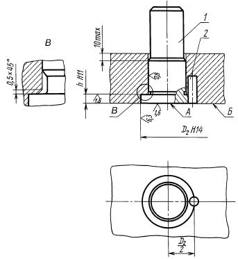 ГОСТ 16715-71 Хвостовики с буртиком для штампов листовой штамповки. Конструкция и размеры (с Изменением N 1)