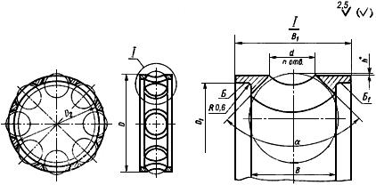 ГОСТ 17573-72 Раскатки многошариковые жесткие дифференциальные диаметром от 40 до 300 мм для размерно-чистовой обработки отверстий деталей давлением. Конструкция и размеры (с Изменением N 1)