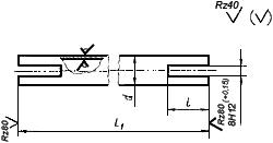 ГОСТ 18357-73 Калибры-скобы двусторонние для длин свыше 300 до 500 мм. Конструкция и размеры (с Изменениями N 1, 2)