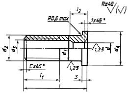 ГОСТ 19385-74 Втулки для стержневых ящиков. Конструкция и размеры (с Изменениями N 1, 2)