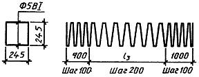ГОСТ 19804.2-79 Сваи забивные железобетонные цельные сплошного квадратного сечения с поперечным армированием ствола с напрягаемой арматурой. Конструкция и размеры (с Изменением N 1)