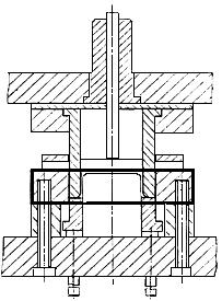 ГОСТ 19858-74 Плиты круглые вытяжных штампов для листовой штамповки (заготовки). Конструкция и размеры (с Изменениями N 1, 2)