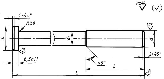 ГОСТ 21304-75 Колонки возврата для нагреваемых стержневых ящиков. Конструкция и размеры (с Изменением N 1)