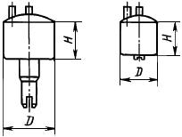 ГОСТ 22174-76 Резисторы переменные непроволочные. Корпусы. Основные размеры (с Изменениями N 1, 2)