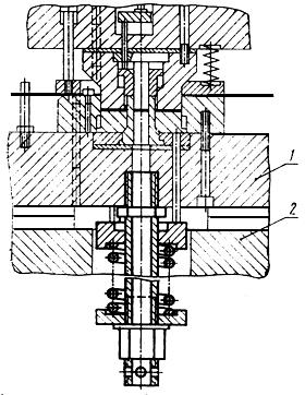ГОСТ 22189-83 Буфера с винтовыми цилиндрическими пружинами с провальным отверстием для штампов листовой штамповки. Конструкция и размеры