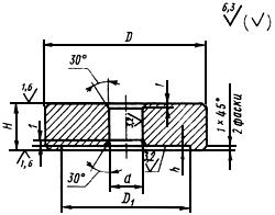 ГОСТ 22195-83 Шайбы нижние буферов для штампов листовой штамповки. Конструкция и размеры