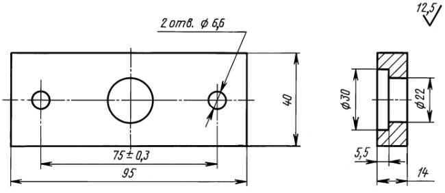 ГОСТ 22473-77 Приспособления для фиксирования и крепления литейных моделей на координатных модельных плитах. Конструкция и размеры (с Изменениями N 1, 2)