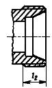 ГОСТ 22525-77 Соединения трубопроводов резьбовые. Концы корпусных деталей под накидные гайки. Конструкция (с Изменениями N 1, 2, 3)