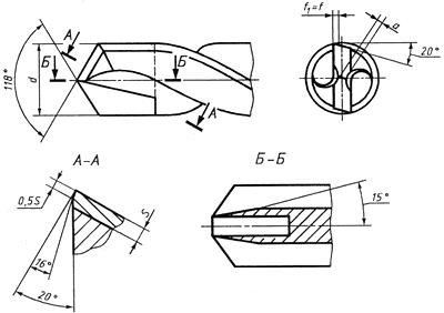 ГОСТ 22735-77 Сверла спиральные с цилиндрическим хвостовиком, оснащенные пластинами из твердого сплава. Основные размеры (с Изменением N 1)