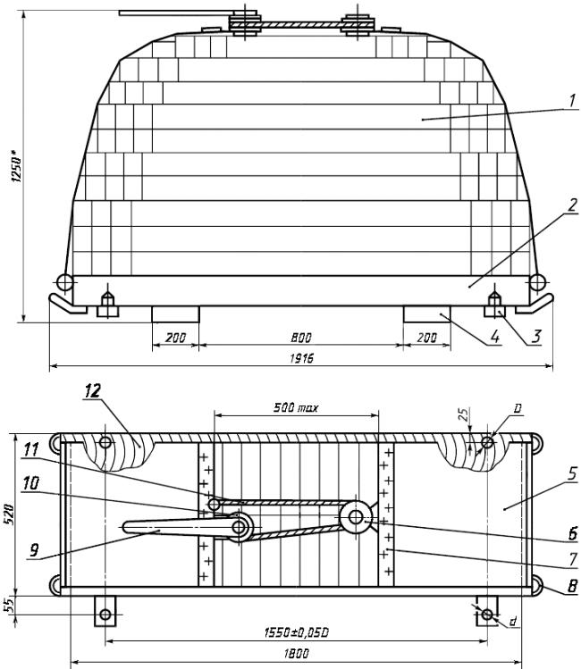 ГОСТ 23421-79 Устройство для пакетной перевозки силикатного кирпича автомобильным транспортом. Основные параметры и размеры. Технические требования