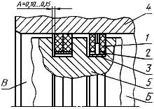 ГОСТ 23817-79 Устройства уплотнительные фторопластовые с гофрированными пружинами для поршней. Конструкция и размеры