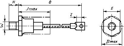 ГОСТ 23900-87 (СТ СЭВ 1136-86) Приборы полупроводниковые силовые. Габаритные и присоединительные размеры
