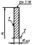 ГОСТ 25575-83 Калибры для соединений с трапецеидальной резьбой обсадных труб и муфт к ним. Типы, основные размеры и допуски (с Изменениями N 1, 2)