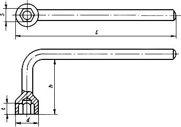 ГОСТ 25788-83 (СТ СЭВ 3730-82, СТ СЭВ 3753-82) Ключи гаечные торцовые с внутренним шестигранником изогнутые. Основные размеры