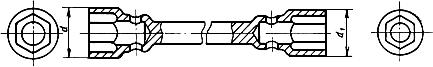 ГОСТ 25789-83 (СТ СЭВ 3728-82, СТ СЭВ 3729-82) Ключи гаечные торцовые с внутренним шестигранником двусторонние. Основные размеры
