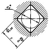 ГОСТ 26478-85 Протяжки для квадратных отверстий со стороной от 10 до 12 мм. Двухпроходные. Конструкция и размеры (с Изменением N 1)