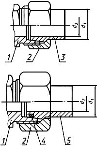 ГОСТ 28016-89 Соединения трубопроводов резьбовые. Ниппели конические приварные. Конструкция (с Изменением N 1)