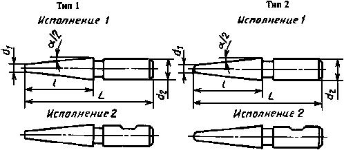 ГОСТ 29129-91 (ИСО 3940-77) Фрезы концевые конические с цилиндрическим хвостовиком для обработки штампов. Размеры