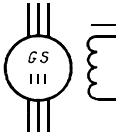ГОСТ 2.722-68 ЕСКД. Обозначения условные графические в схемах. Машины электрические (с Изменениями N 1, 2, 3)