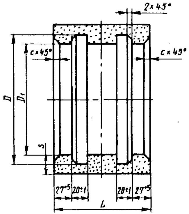 ГОСТ 539-80 Трубы и муфты асбестоцементные напорные. Технические условия (с Изменениями N 1-4)