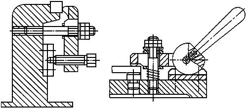 ГОСТ 9053-68 Опоры под эксцентрики и нажимные винты для станочных приспособлений. Конструкция (с Изменениями N 1, 2)