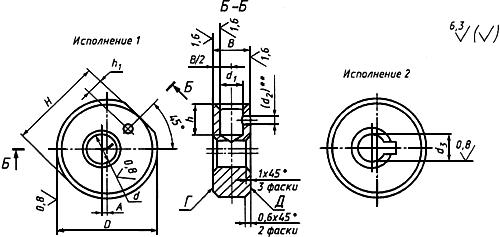 ГОСТ 9061-68 Кулачки эксцентриковые круглые для станочных приспособлений. Конструкция (с Изменениями N 1, 2)
