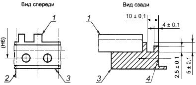 ГОСТ Р МЭК 60297-3-102-2006 Конструкции несущие базовые радиоэлектронных средств. Рукоятка инжектора-экстрактора. Размеры конструкций серии 482,6 мм (19 дюймов)