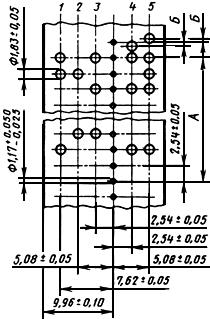 ГОСТ 10860-83 Ленты перфорированные средств вычислительной техники, аппаратуры передачи данных и телеграфных аппаратов. Форма, размеры и расположение отверстий (с Изменением N 1)