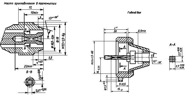 ГОСТ 12391-77 Валы гибкие проволочные автотракторных приборов. Технические условия (с Изменениями N 1, 2)
