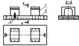 ГОСТ 12957-67 Ребра боковые правые для станочных приспособлений. Конструкция (с Изменениями N 1, 2)
