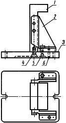 ГОСТ 12958-67 Ребра боковые левые для станочных приспособлений. Конструкция (с Изменениями N 1, 2)
