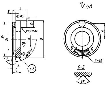ГОСТ 13061-67 Кольца для вспомогательного инструмента. Конструкция и размеры