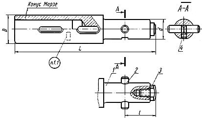 ГОСТ 13336-67 Втулки переходные поводковые для инструмента с коническим хвостовиком. Конструкция и размеры (с Изменениями N 1, 2)