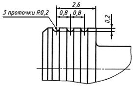 ГОСТ 13956-74 Ниппели для соединений трубопроводов по наружному конусу. Конструкция и размеры (с Изменениями N 1, 2)