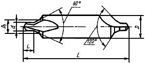 ГОСТ 14952-75 Сверла центровочные комбинированные. Технические условия (с Изменениями N 1, 2, 3)