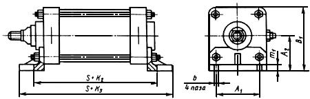 ГОСТ 15608-81 Пневмоцилиндры поршневые. Технические условия (с Изменениями N 1, 2, 3)