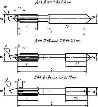 ГОСТ 16086-70 Развертки машинные цельные с цилиндрическим хвостовиком из твердого сплава. Типы и основные размеры (с Изменениями N 1, 2)